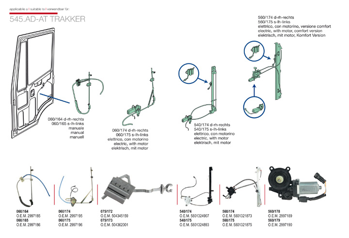 ricambi iveco trakker 2003