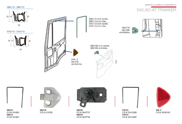 ricambi iveco trakker 2003