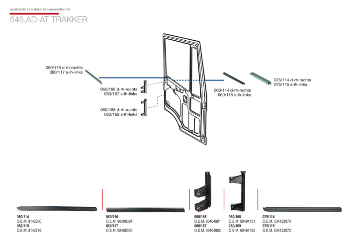 ricambi iveco trakker 2003