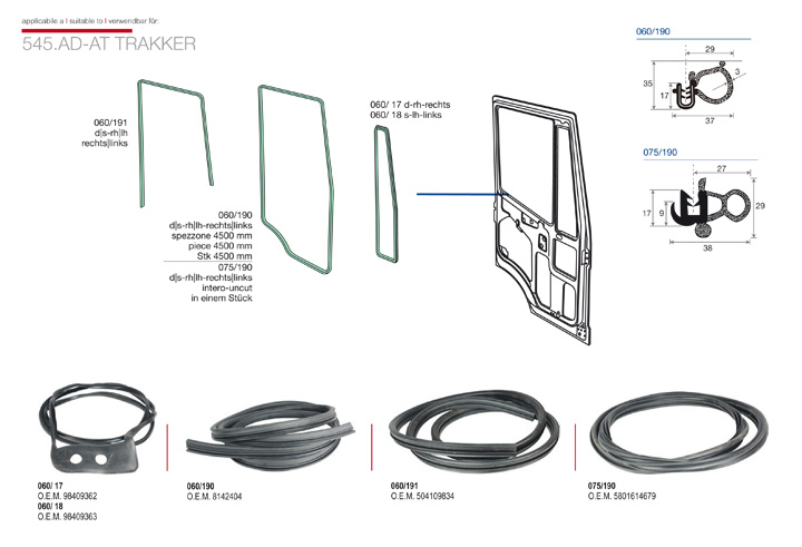 ricambi iveco trakker 2003