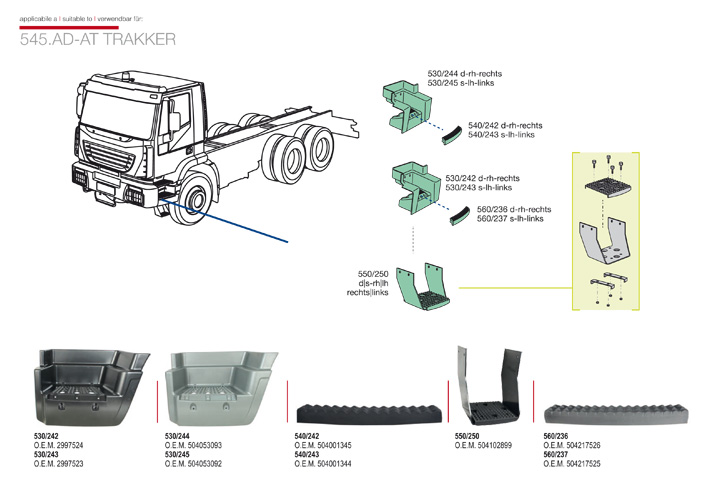 ricambi iveco trakker 2003