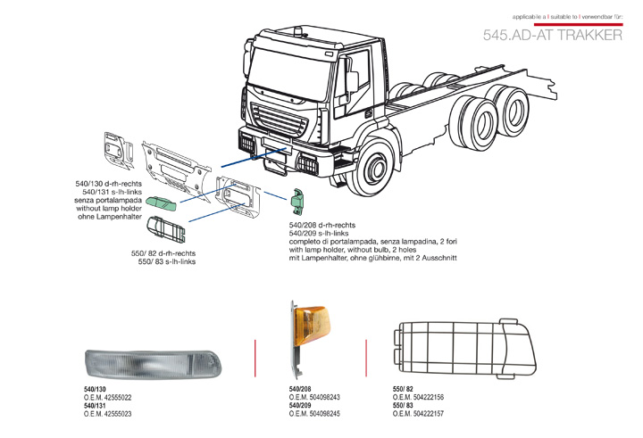ricambi iveco trakker 2003