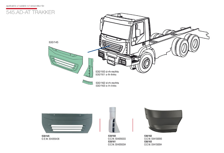 ricambi iveco trakker 2003