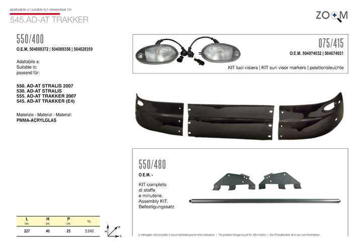 ricambi iveco trakker 2003