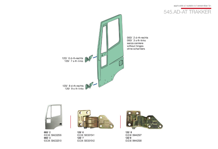 ricambi iveco trakker 2003