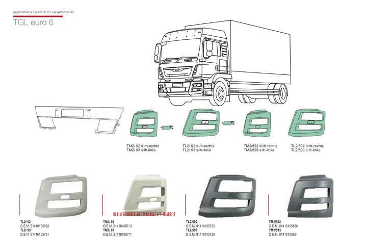 ricambi man tgl euro 6