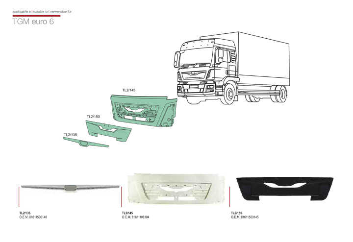ricambi man tgm euro 6