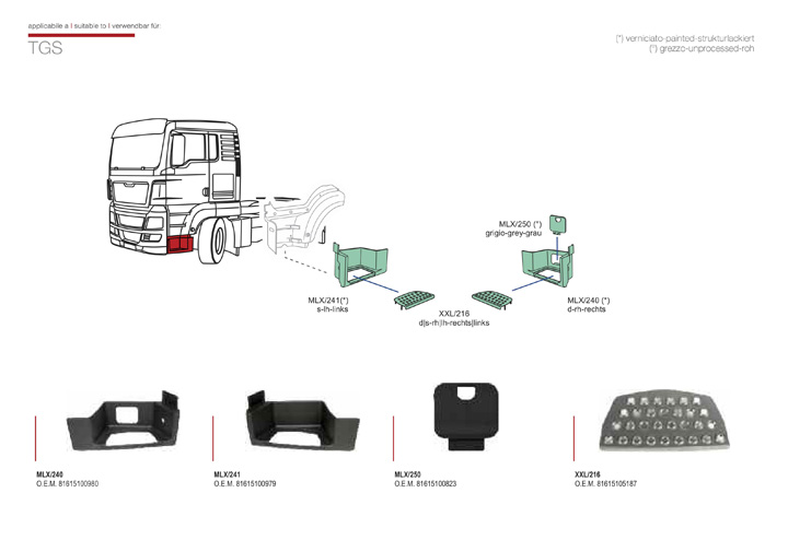 ricambi man tgs 2 serie