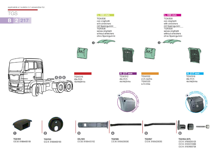 ricambi man tgs 2 serie