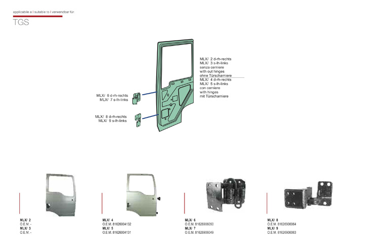 ricambi man tgs 2 serie
