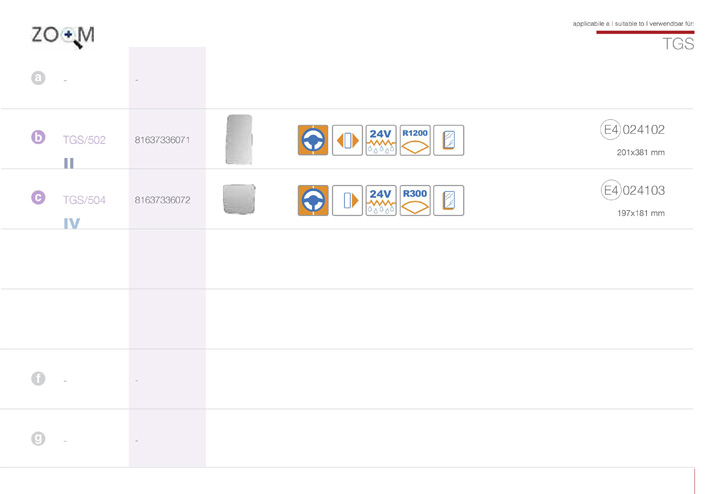 ricambi man tgs 2 serie