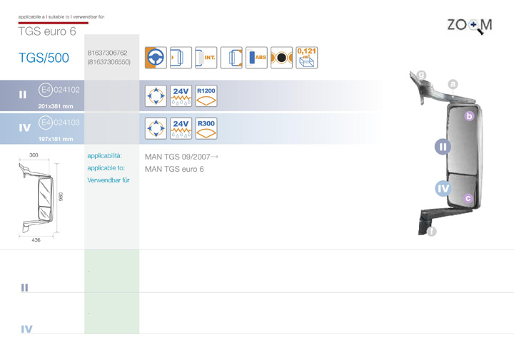 ricambi man tgs euro 6
