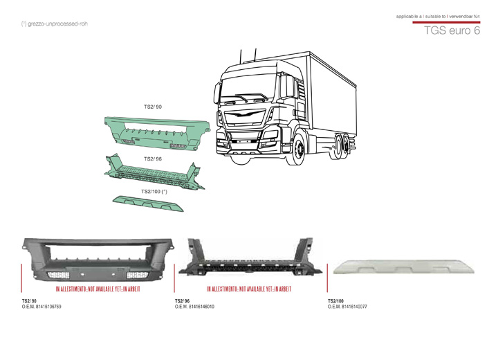 ricambi man tgs euro 6