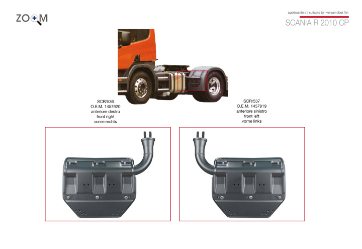 ricambi scania r 2010