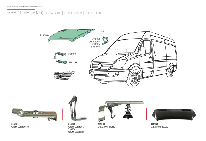 ricambi mercedes sprinter 2006