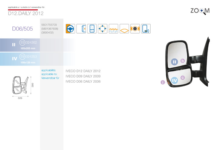 ricambi iveco daily 2012