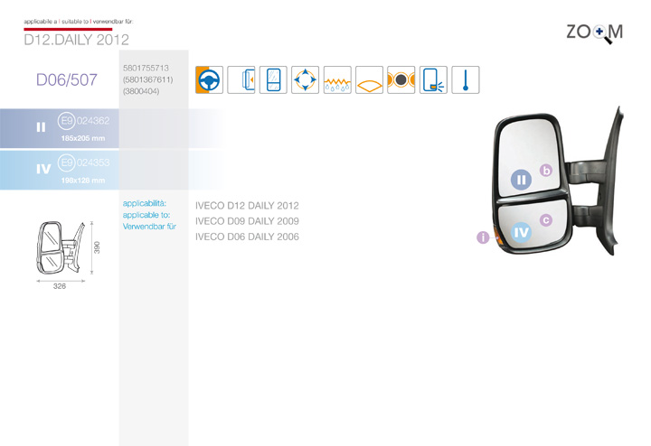 ricambi iveco daily 2012