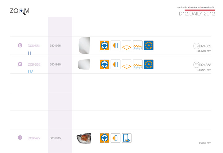 ricambi iveco daily 2012