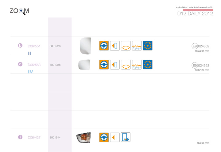 ricambi iveco daily 2012