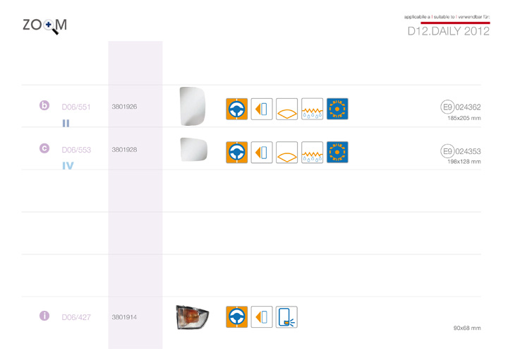 ricambi iveco daily 2012