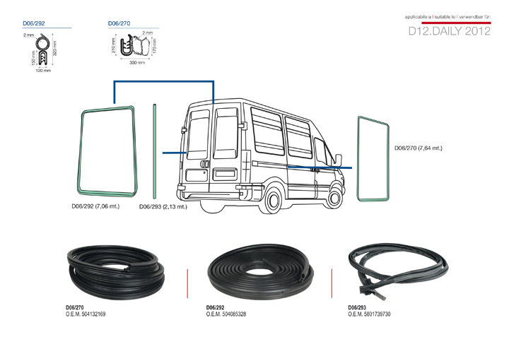 ricambi iveco daily 2012