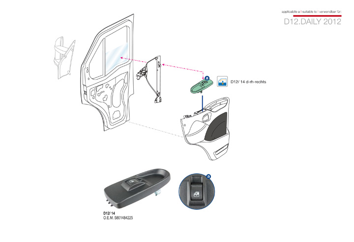 ricambi iveco daily 2012