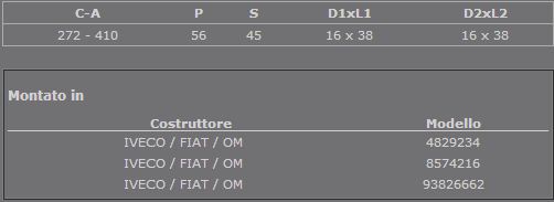 ammortizzatore iveco