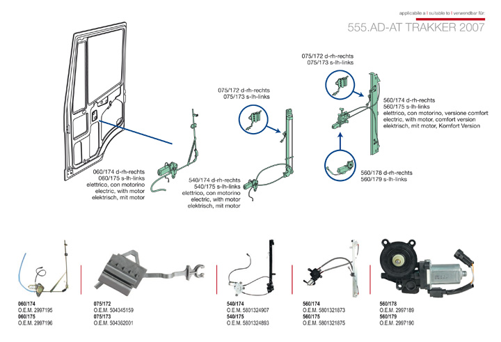 ricambi iveco trakker at ad 2007