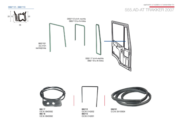 ricambi iveco trakker at ad 2007