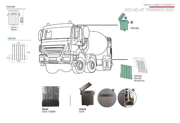 ricambi iveco trakker at ad 2007